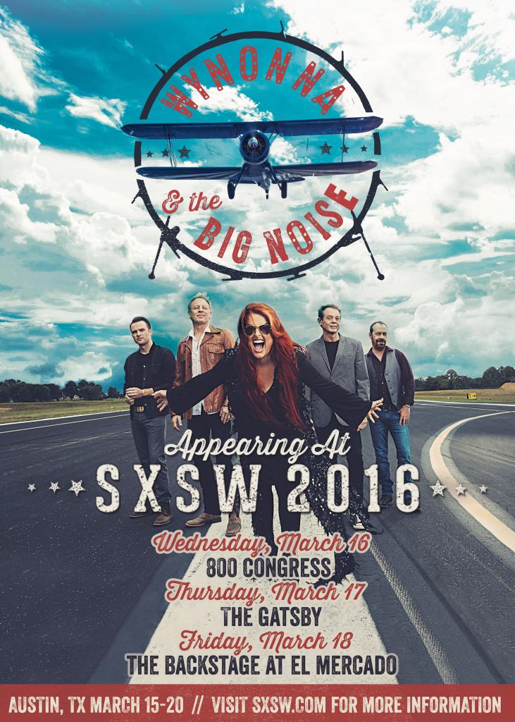 Wynonna & The Big Noise to Appear at SXSW 2016!